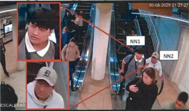 Parte de las imágenes de Migraciones que analizan los investigadores del triple crimen de Florencio Varela