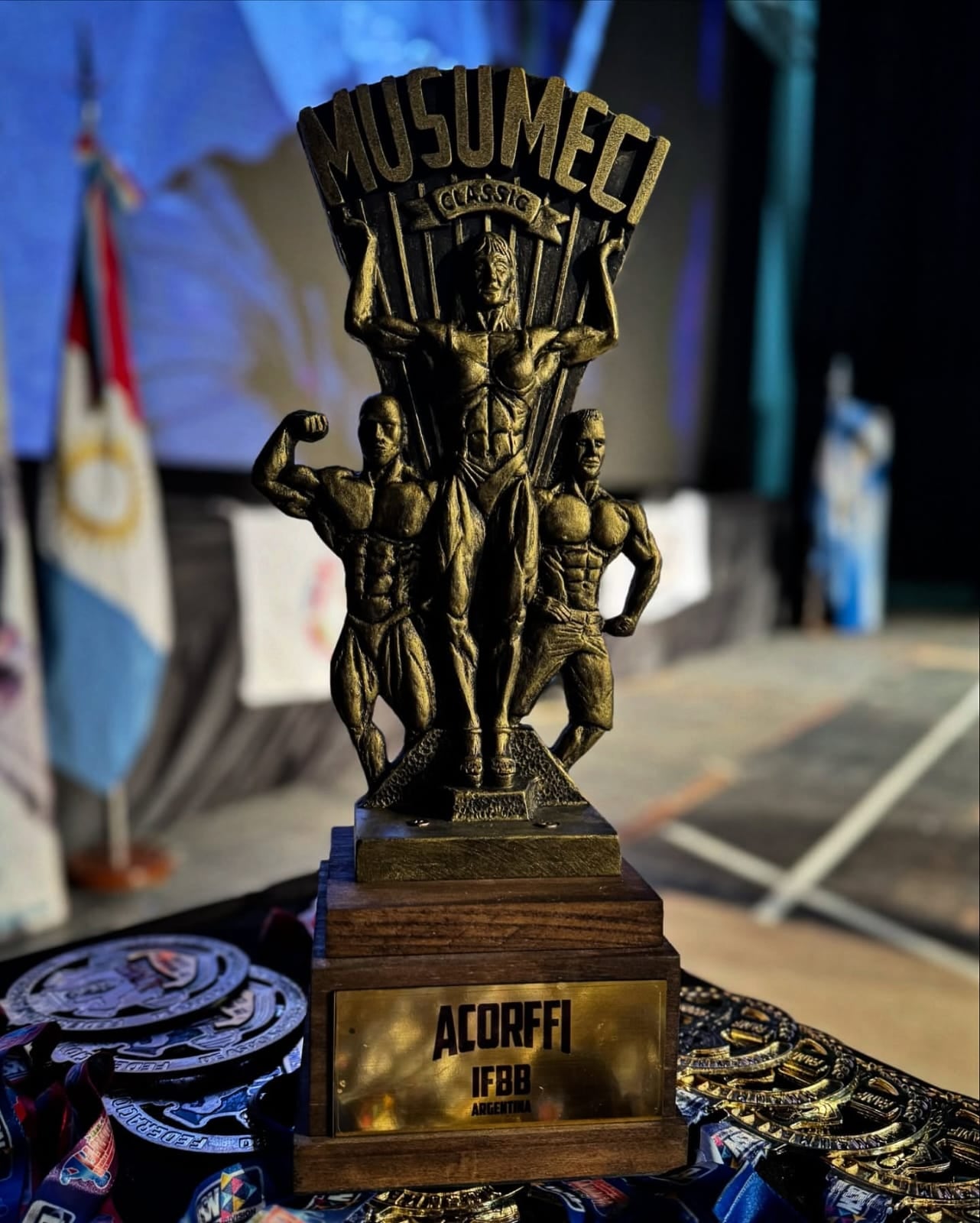 Trofeos del Campeonato Cristina Musumeci. Año 2003