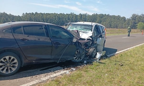 Luego del fatídico accidente se desplegó un operativo en la zona