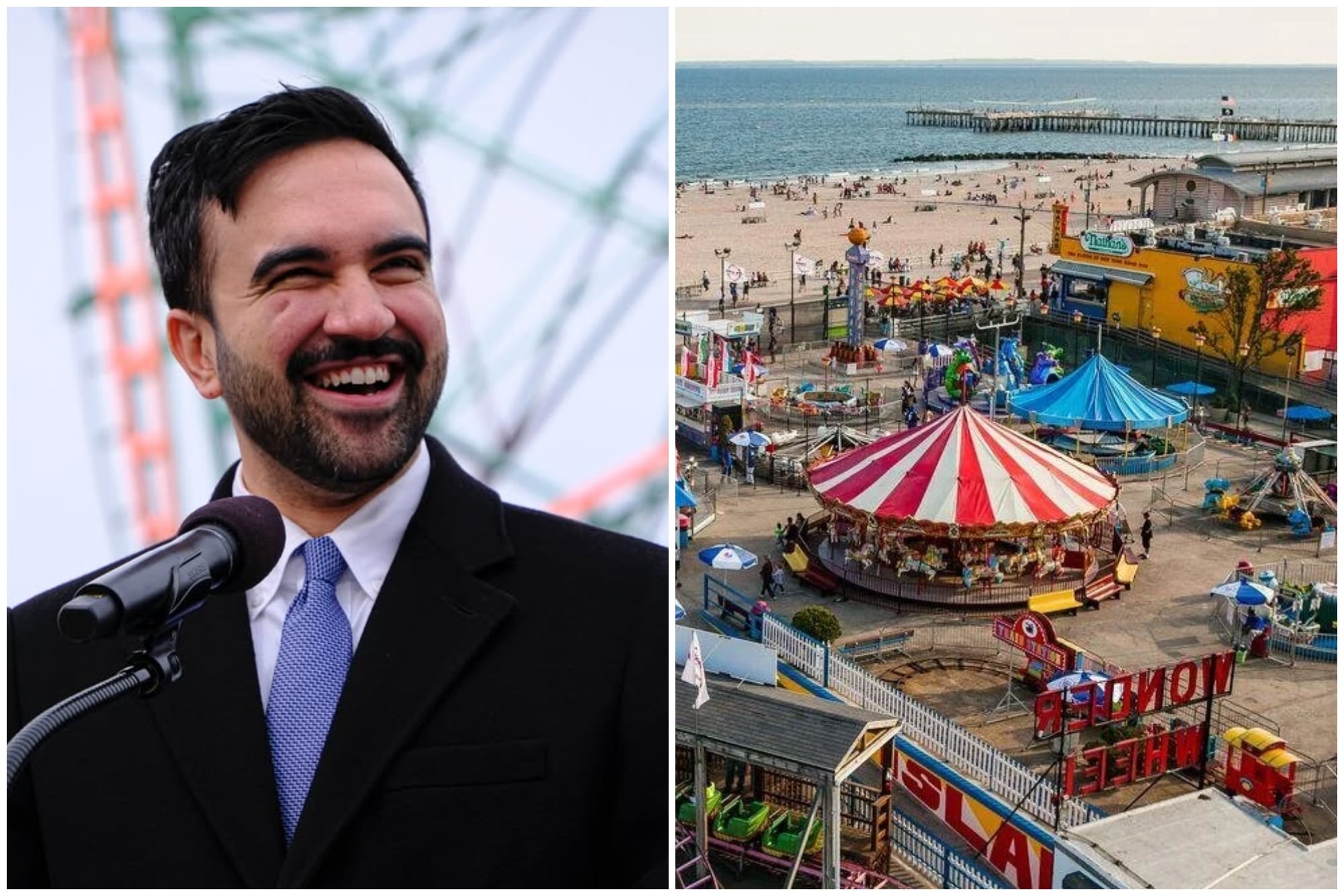 Grandes noticias en NYC: el plan de Mamdani para proteger los negocios de Coney Island antes del verano 2026