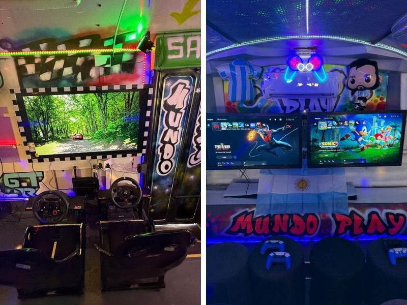 Mundo Play Bus es una de las propuestas para grandes y chicos más innovadoras de Buenos Aires