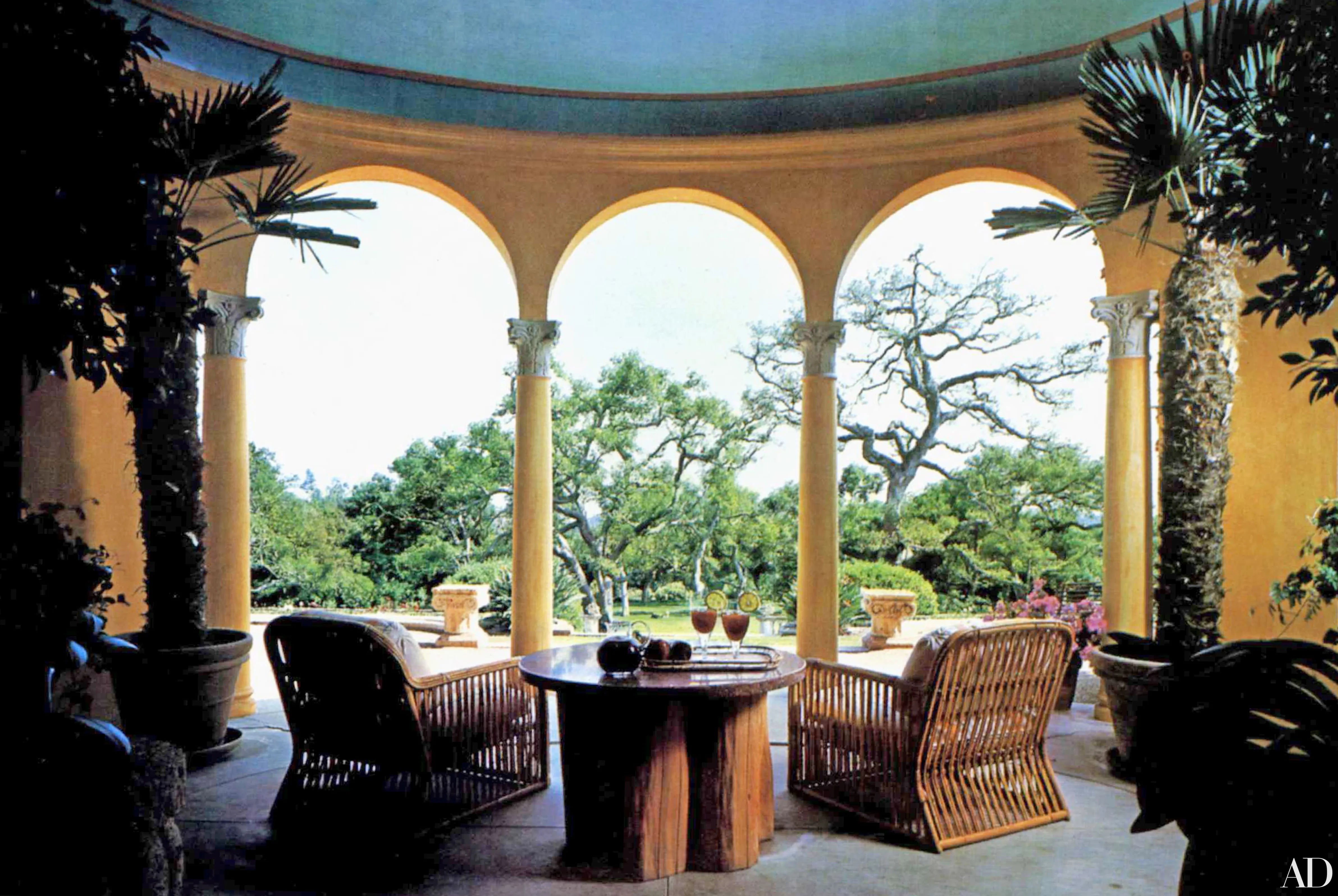 La casa de Gene Hackman contaba con una sala de estar rodeada de naturaleza