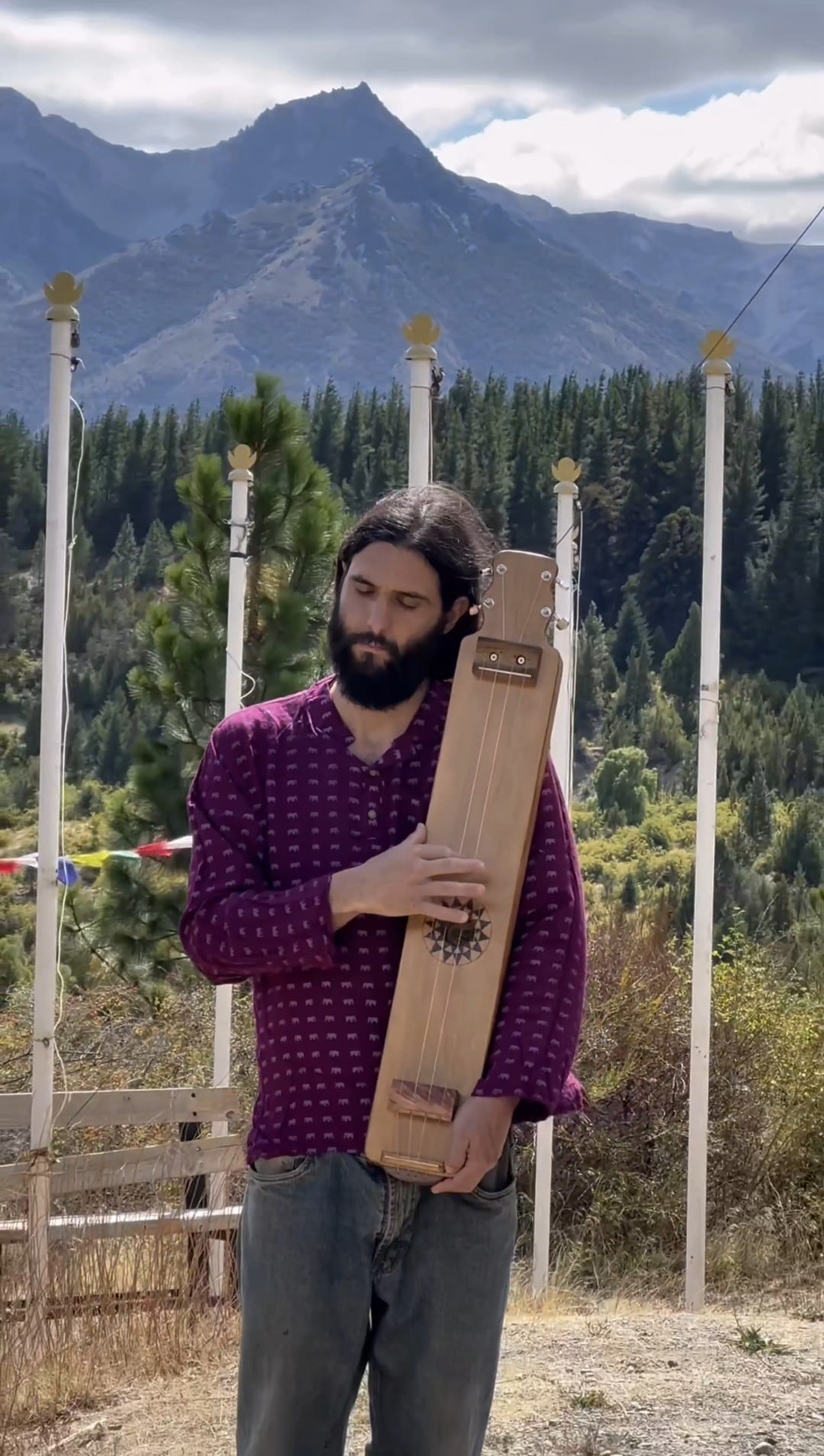 Tampura, uno de los instrumentos más pedidos.