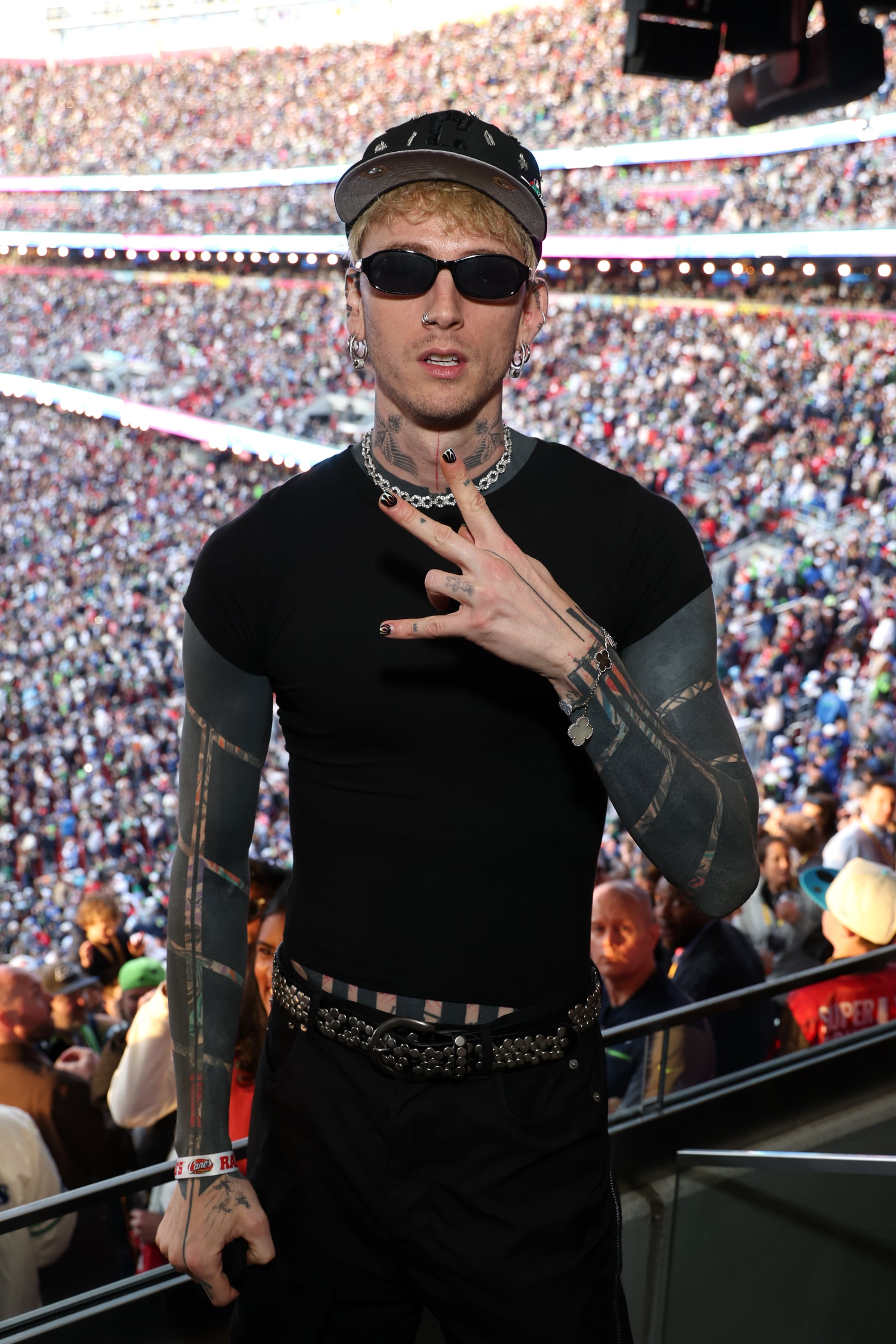 El cantante Machine Gun Kelly