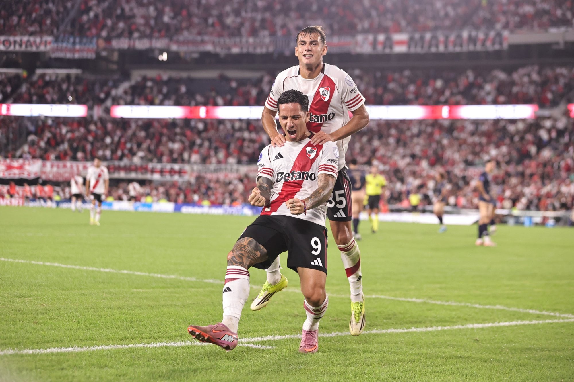 River le ganó a Carabobo por la Copa Sudamericana y es puntero de su grupo