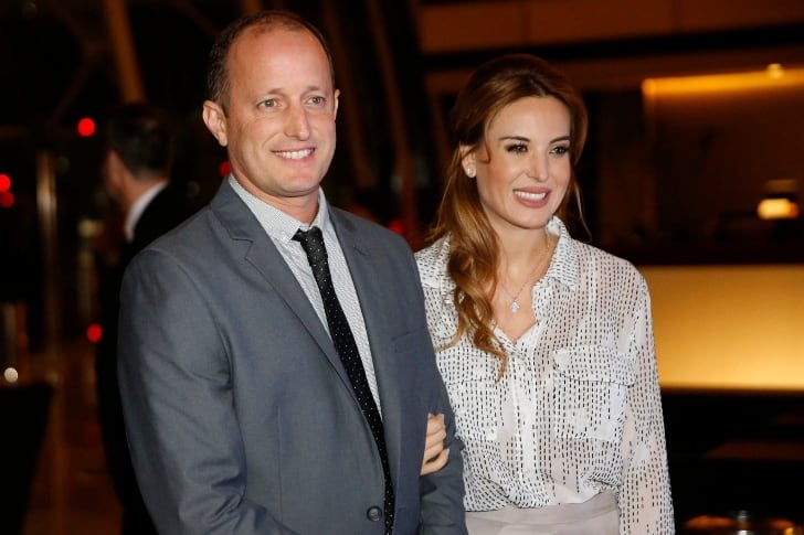 Martín Insaurralde y Jesica Cirio