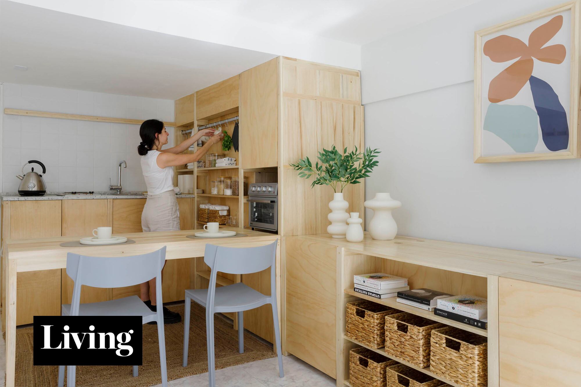 Madera natural en la cocina: seis ideas para sumarla con estilo