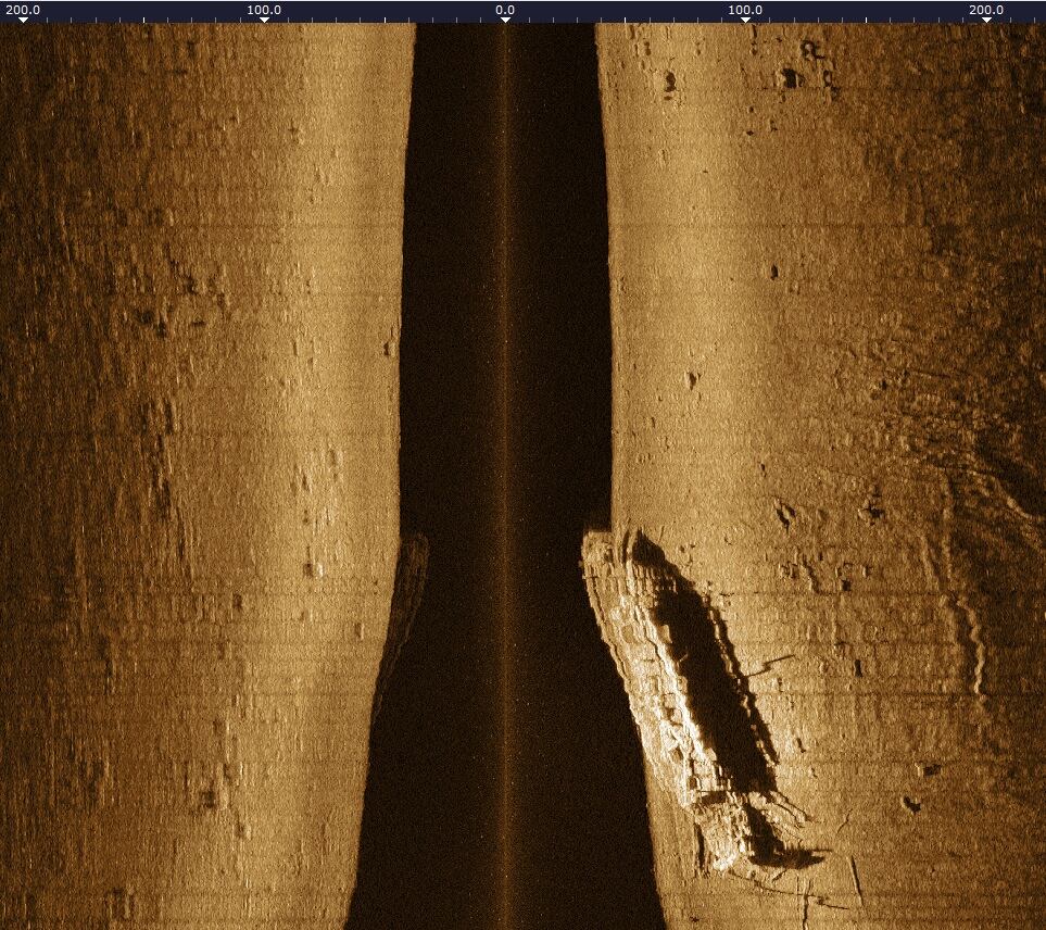 El barco fue localizado en las proximidades de Bailey's Harbor, una pequeña comunidad costera situada en la península Door del estado de Wisconsin