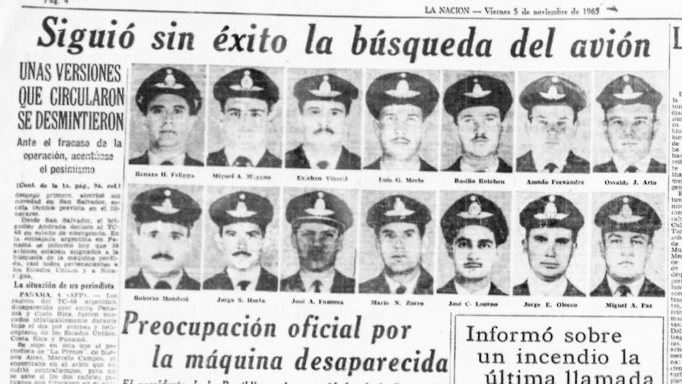 TC-48, el avión de los cadetes que “desapareció” en el aire y el dolor de las familias que siguen buscando la verdad 11 La Nación publicó las fotos de todos los pasajeros del TC-48, perdido en Costa Rica en noviembre de 1965