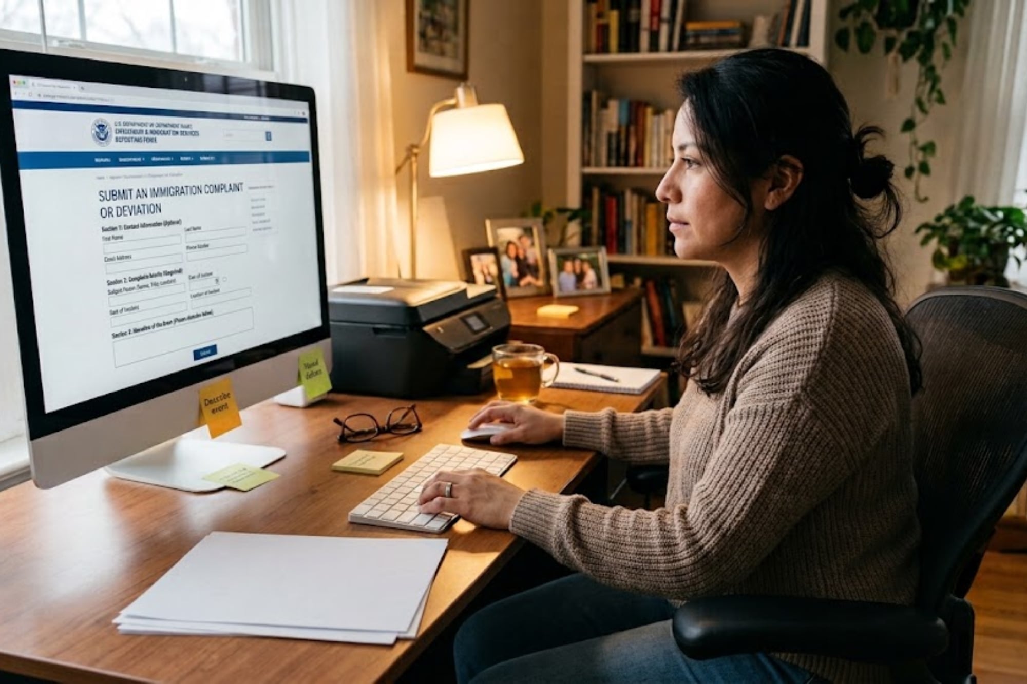 Plataforma digital de Estados Unidos permite denunciar fraudes migratorios de forma anónima