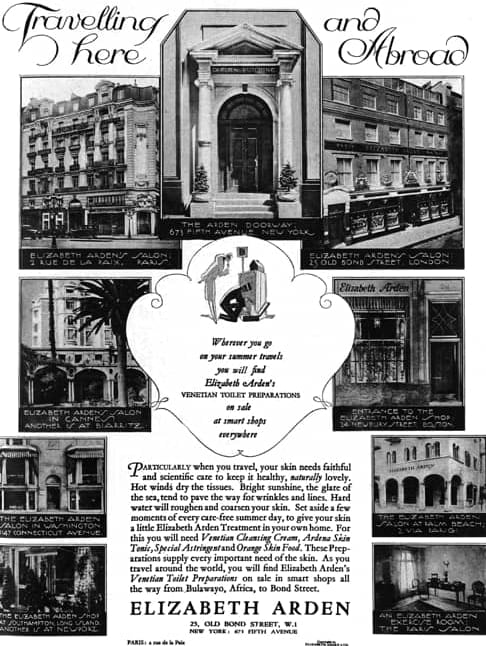 Publicidad Elizabeth Arden