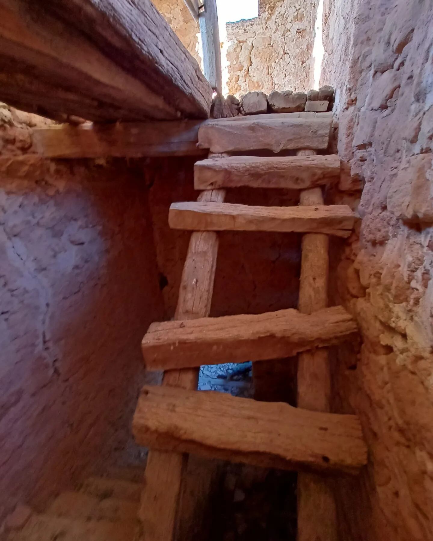 El lugar se encontraba en ruinas