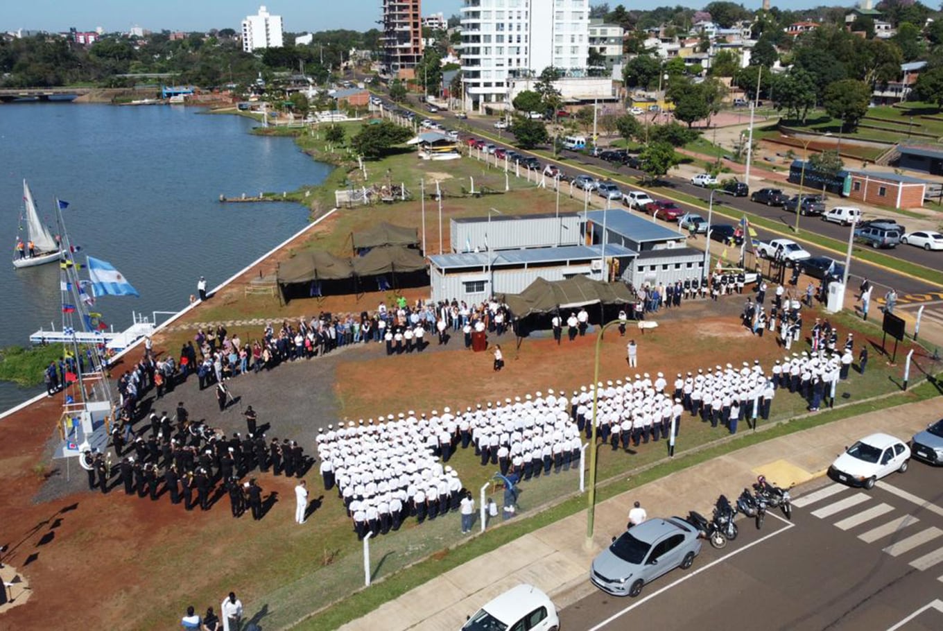 El predio del Liceo Naval Almirante Storni