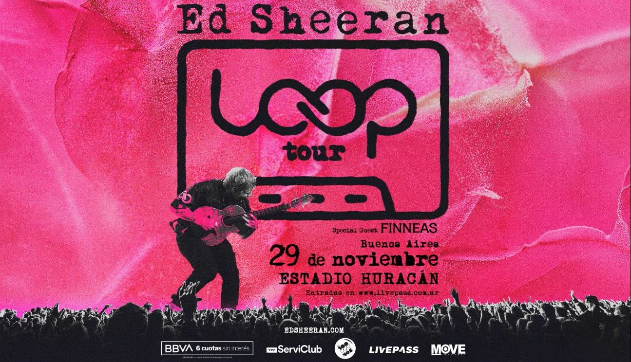Ed Sheeran vuelve al país para presentarse en el estadio de Huracán