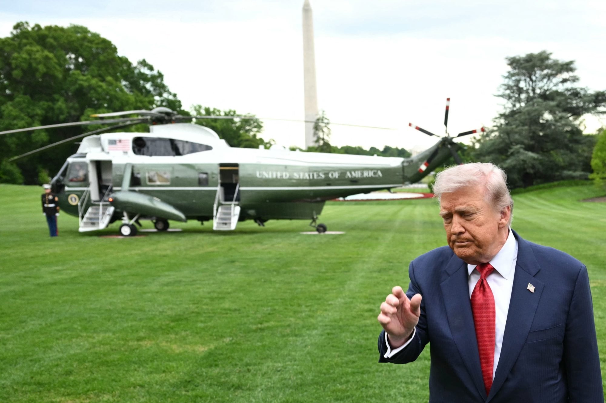 El presidente de Estados Unidos, Donald Trump