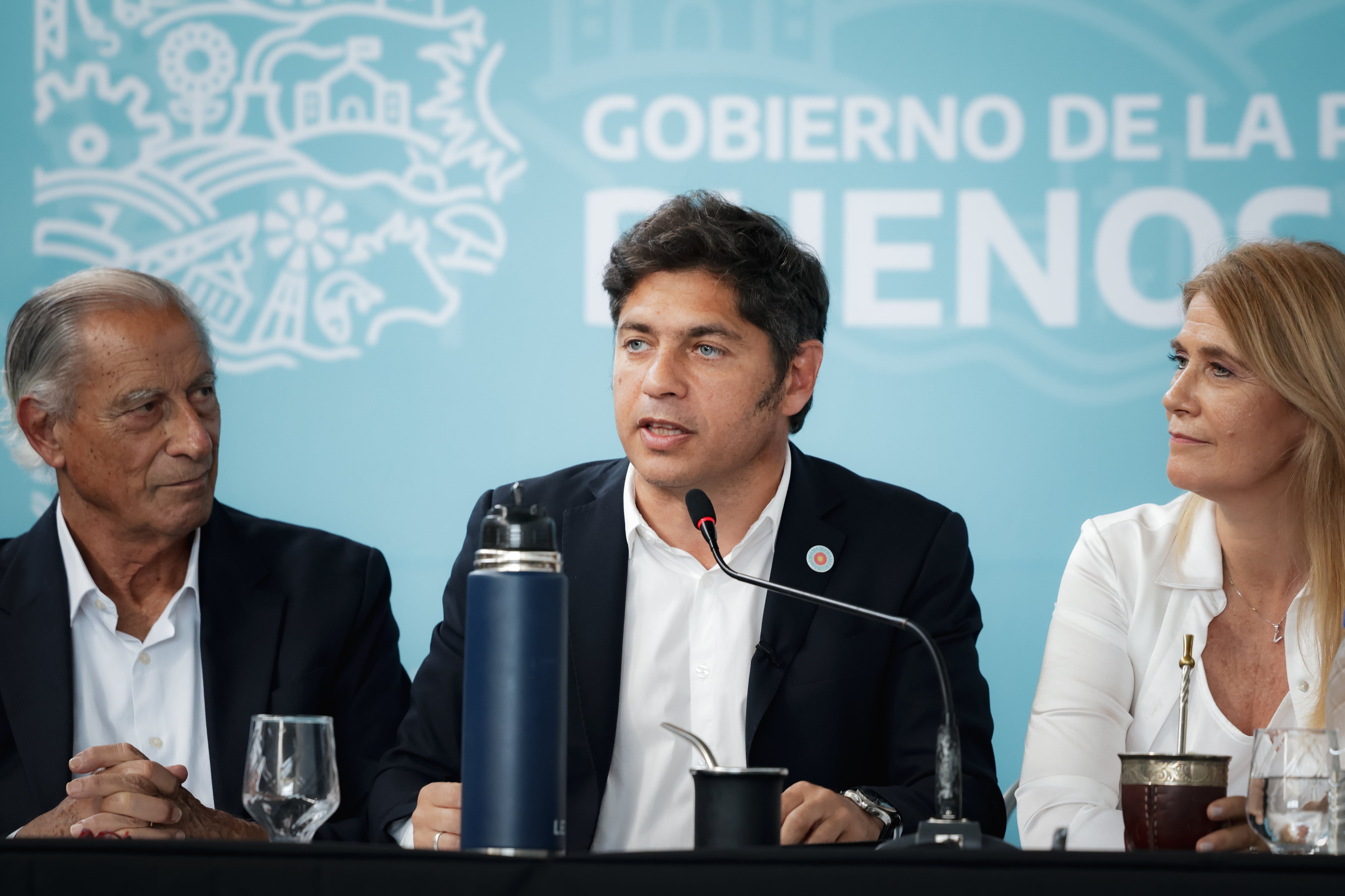 Kicillof cuestionó a Milei por la temporada en la costa. (Prensa Gobernación)