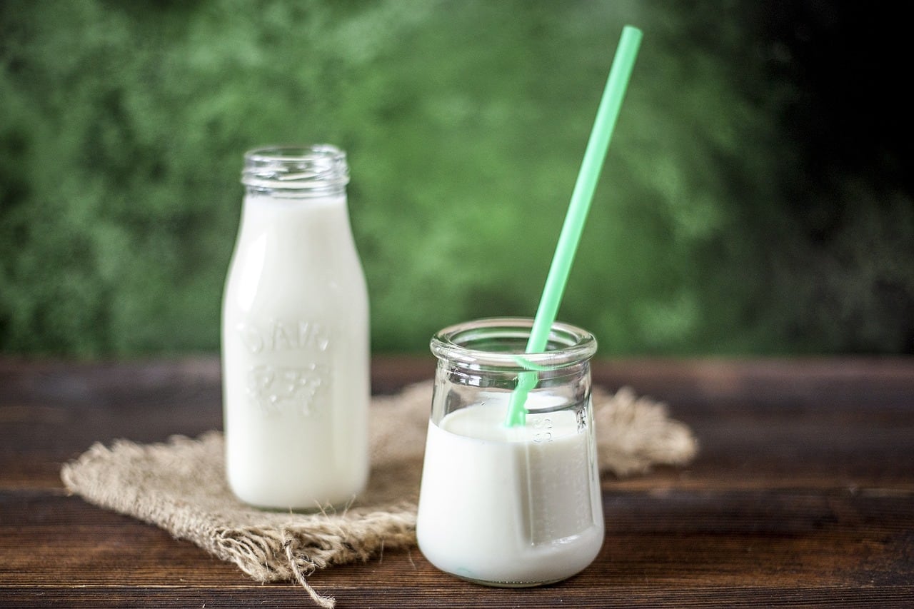 La leche es una de las bebidas más consumidas (Foto Pixabay)