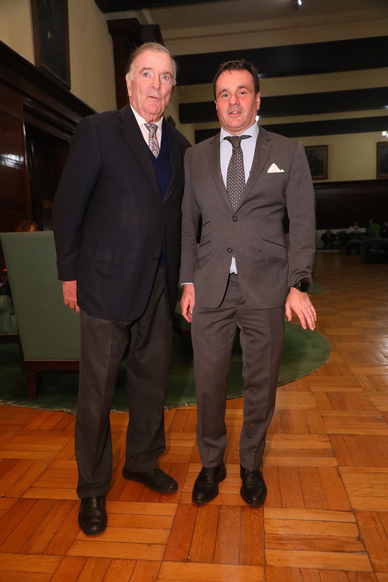 Tomás Hess, presidente de la Cámara de Empresas de Operaciones Petroleras Especiales (CEOPE), y Juan Pablo Maglier