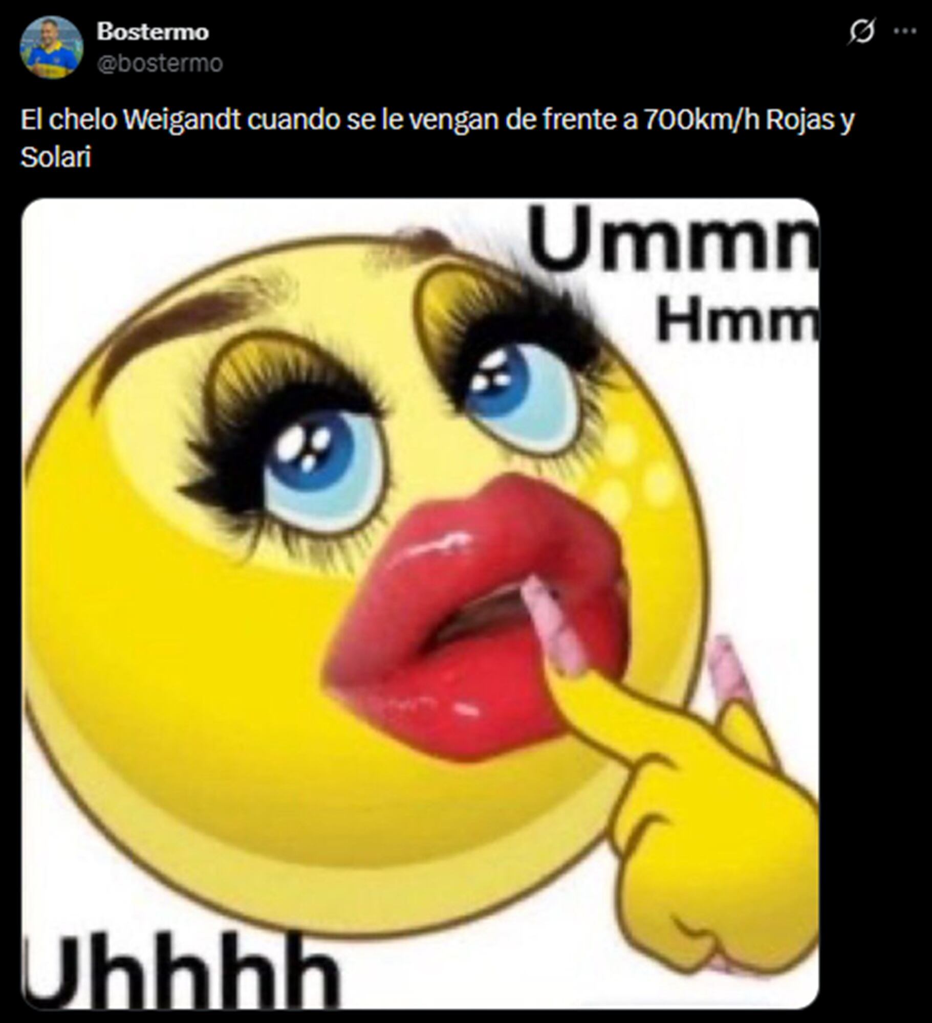 Los chistes más repetidos mencionaron la calidad de los jugadores de Racing y el mal nivel de Weigandt