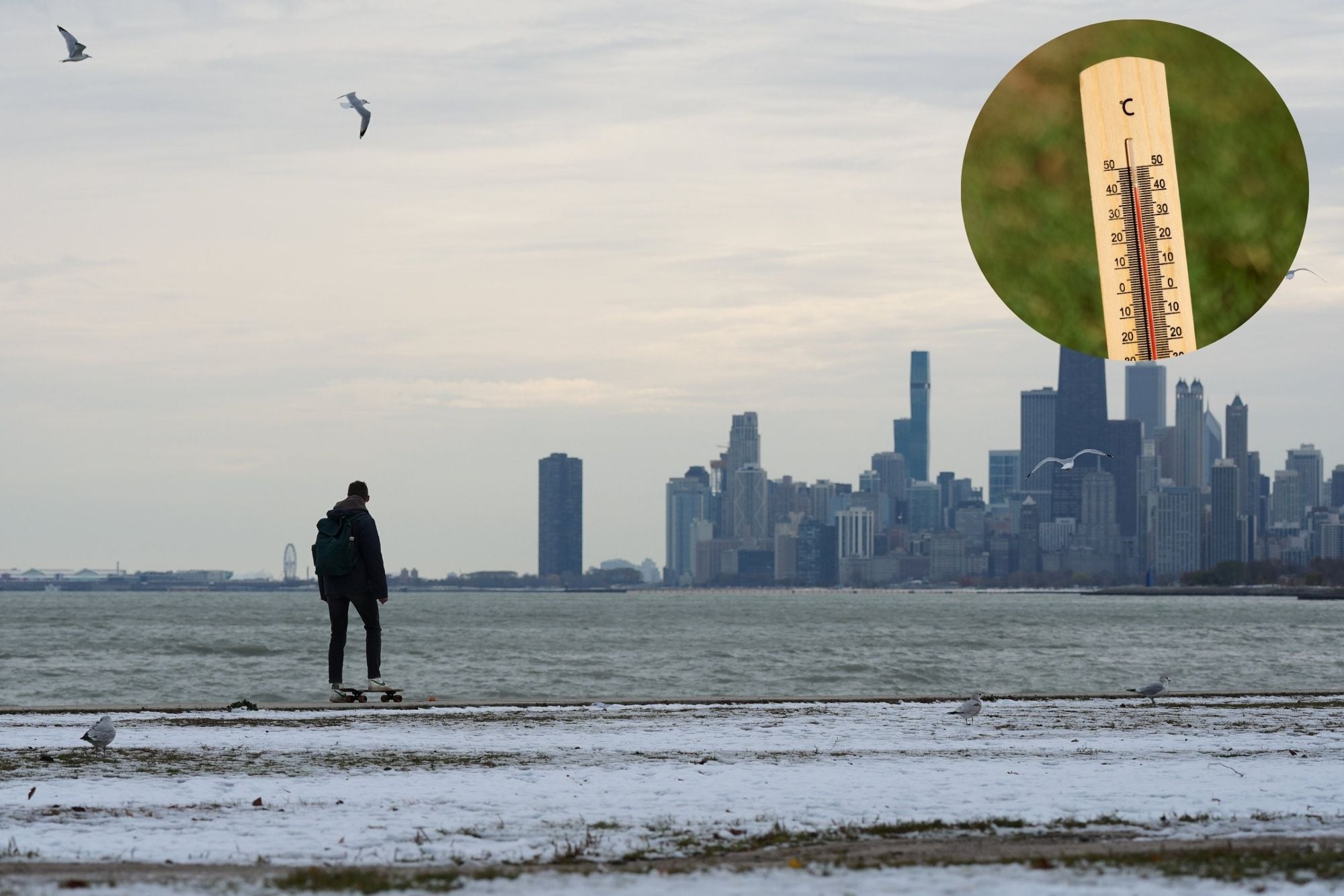 Peligro en Illinois: el fenómeno histórico de calor y tormentas eléctricas que llega a Chicago este lunes 9 de marzo