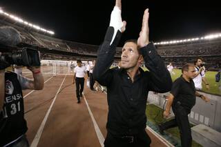 Diego Simeone eligió su mejor y su peor partido como DT, ambos fueron en el fútb