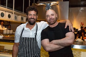 Germán Martitegui y Federico Desseno homenajearon la cocina rioplatense en Tegui