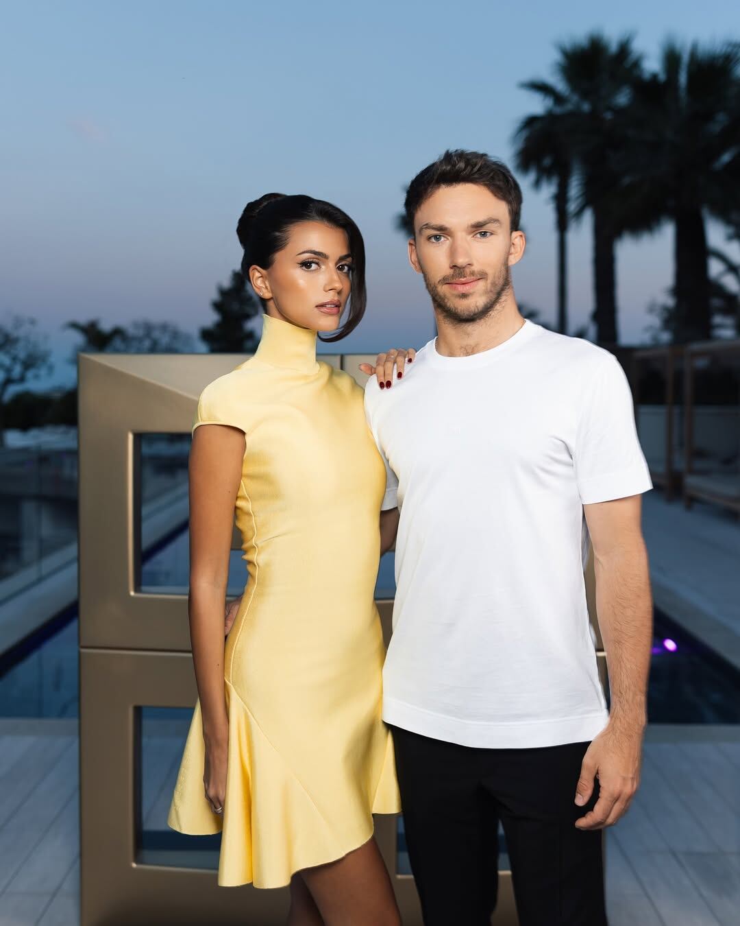 Cerquita Gomes y Gasly son pareja desde 2022 (Foto: Instagram @pierregasly)