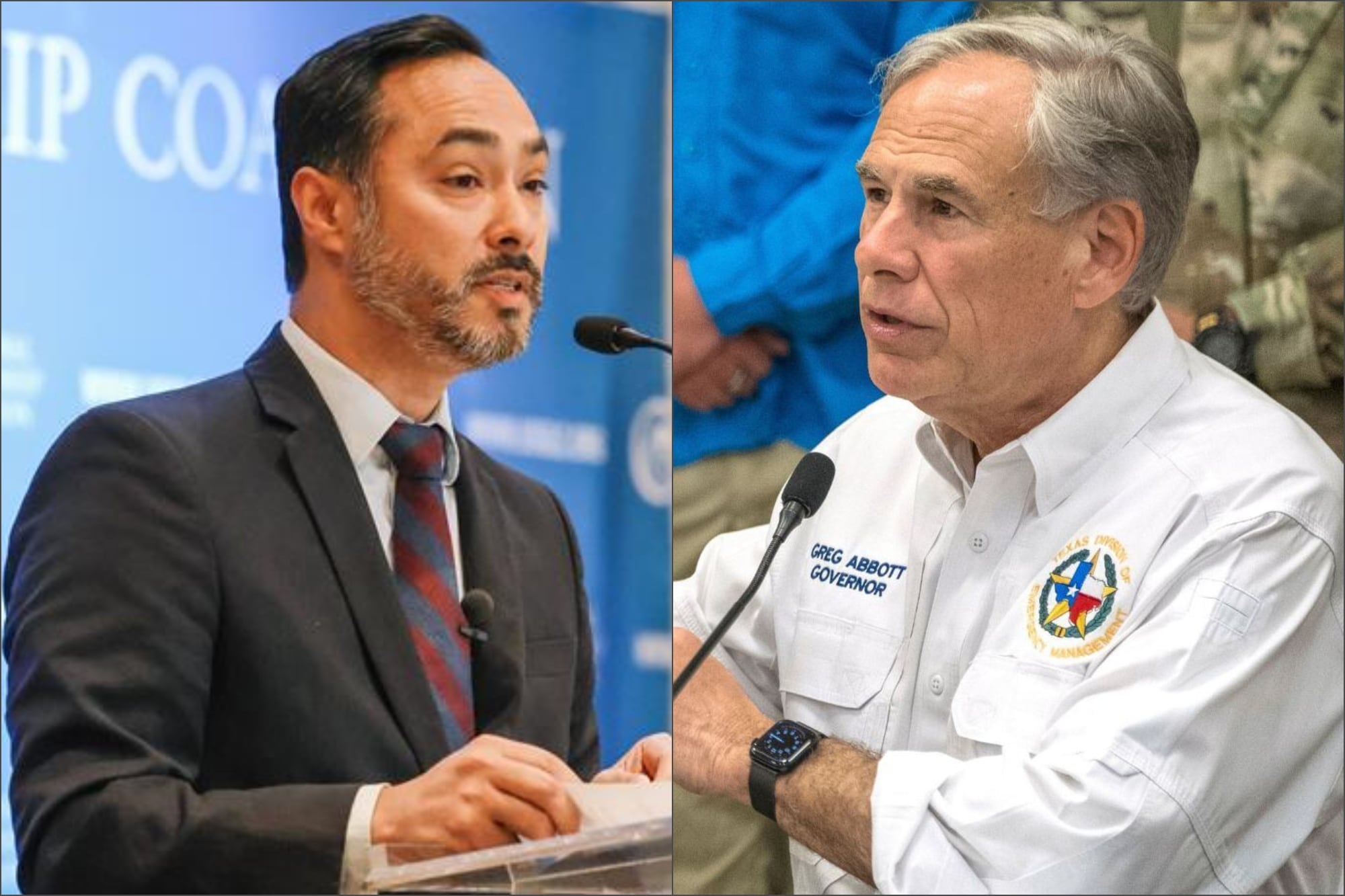 El congresista latino que enfrenta a Abbott y lo acusa de ayudar al ICE a detener “trabajadores y niños”