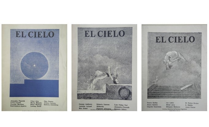 Ahira rescató los tres números de la revista que dirigieron César Aira y Arturo Carrera en sus años de juventud