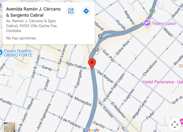 La esquina donde tuvo lugar el fatídico episodio
