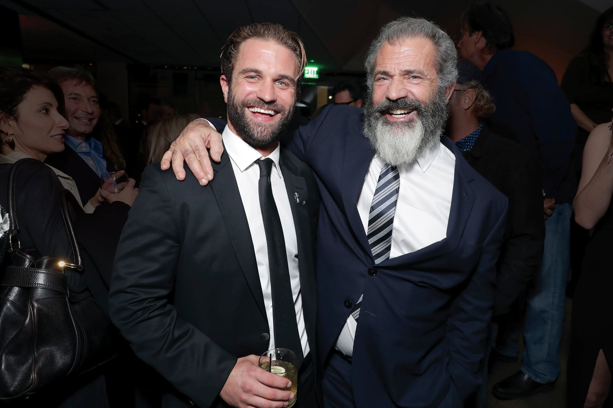 Milo y su padre,
Mel Gibson, tienen un
gran parecido físico: los
ojos y la sonrisa son casi
calcados