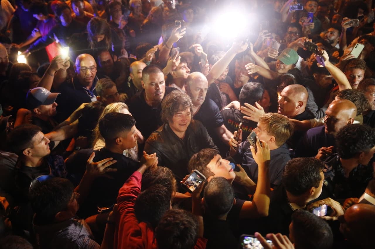 Javier Milei, en Mar del Plata