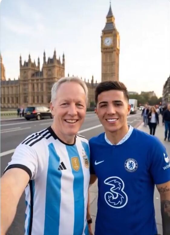 El saludo con IA del embajador inglés a los argentinos de la Premier: “No se lo iba a perder”