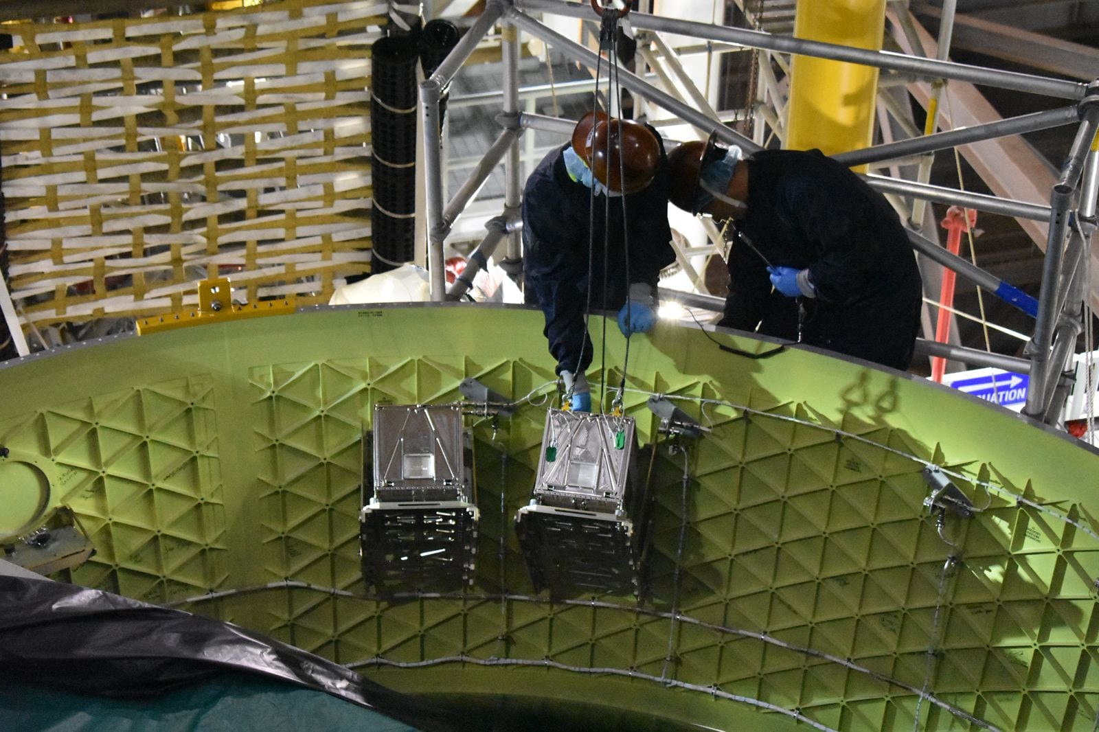 Todo listo para el despegue de Atenea, el microsatélite argentino que será parte de la misión Artemis II de la NASA