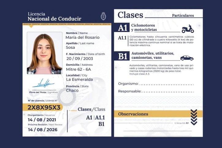 Así es la nueva licencia de conducir digital