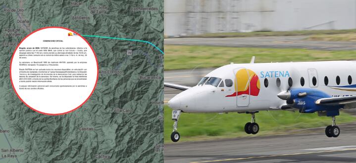 La aeronave llevaba 15 personas a bordo, incluyendo a la tripulación