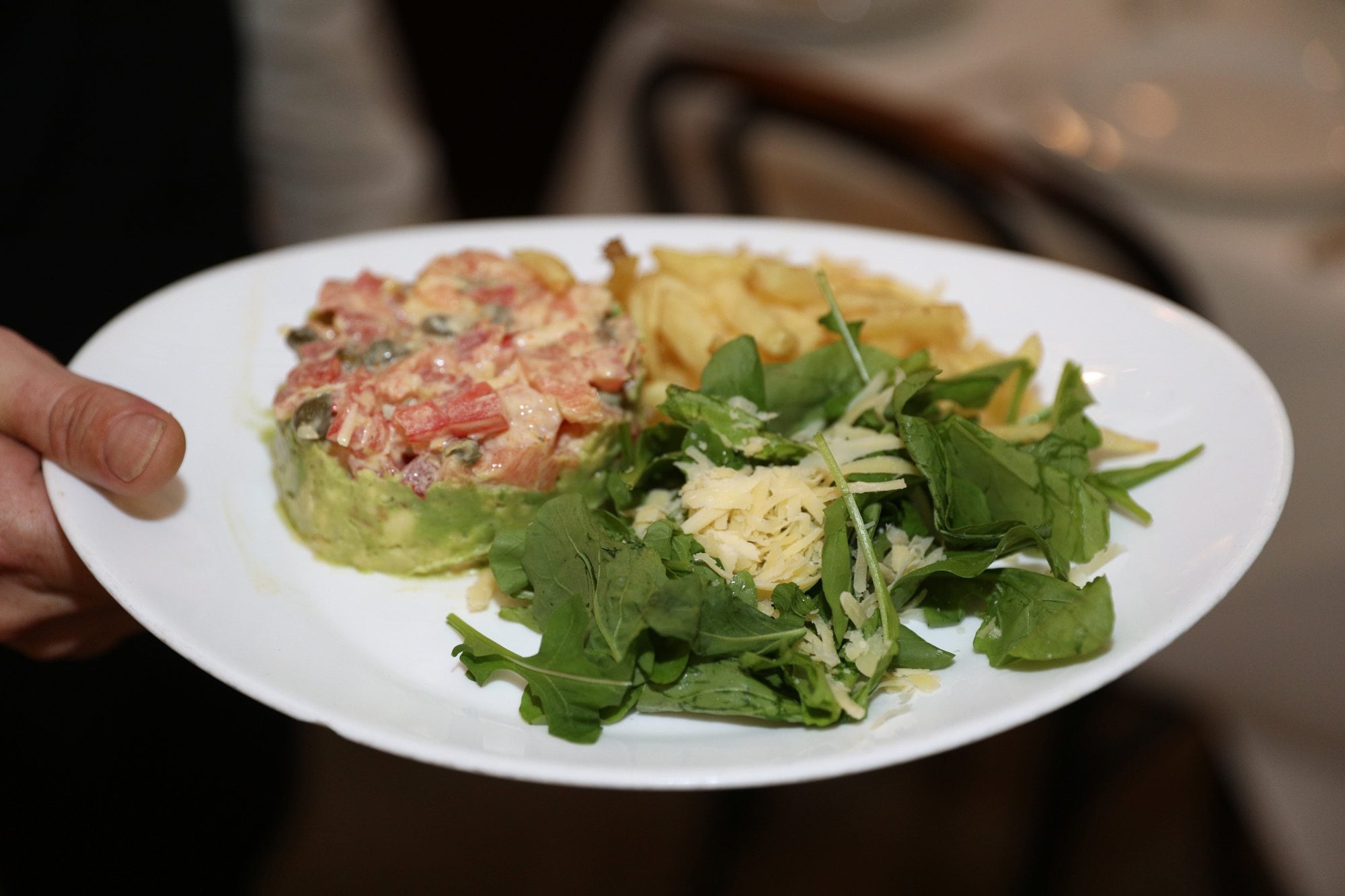 El tartar de salmón con palta es uno de los platos más codiciados