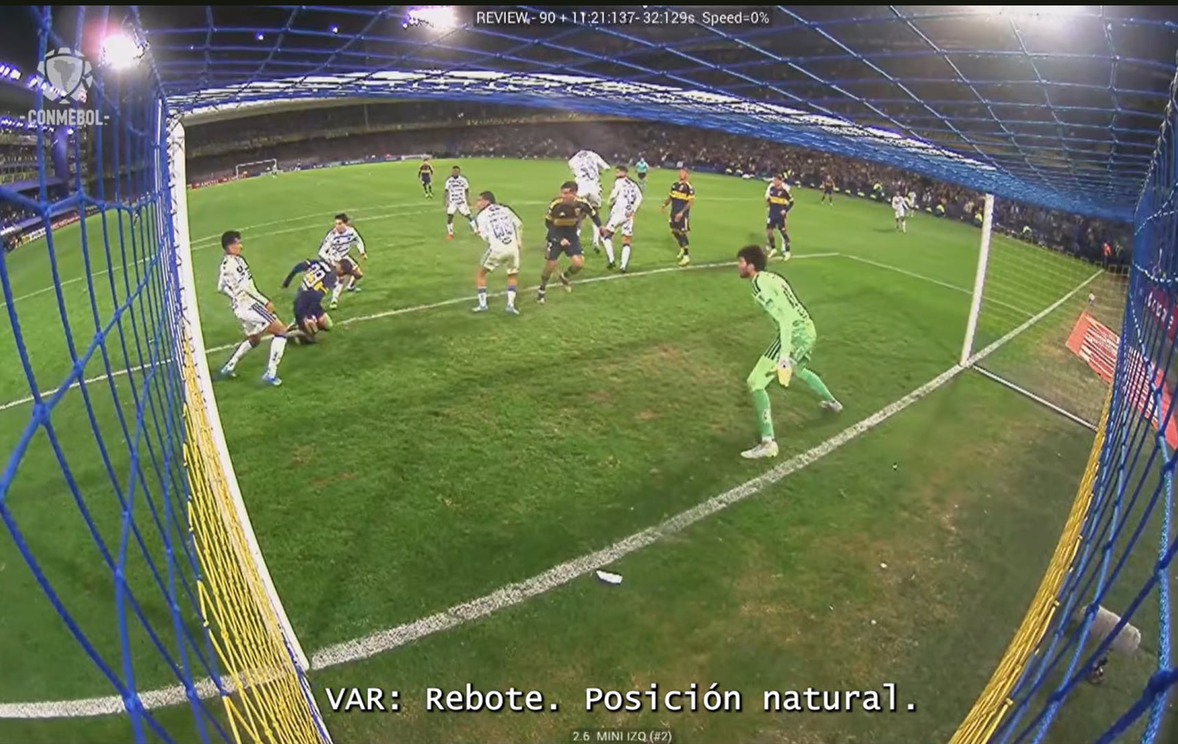 El VAR indicó que la mano de Lucas Romero, en tiempo de descuento, no era sancionable: todo derivó en el empate 1 a 1 que incomoda a Boca