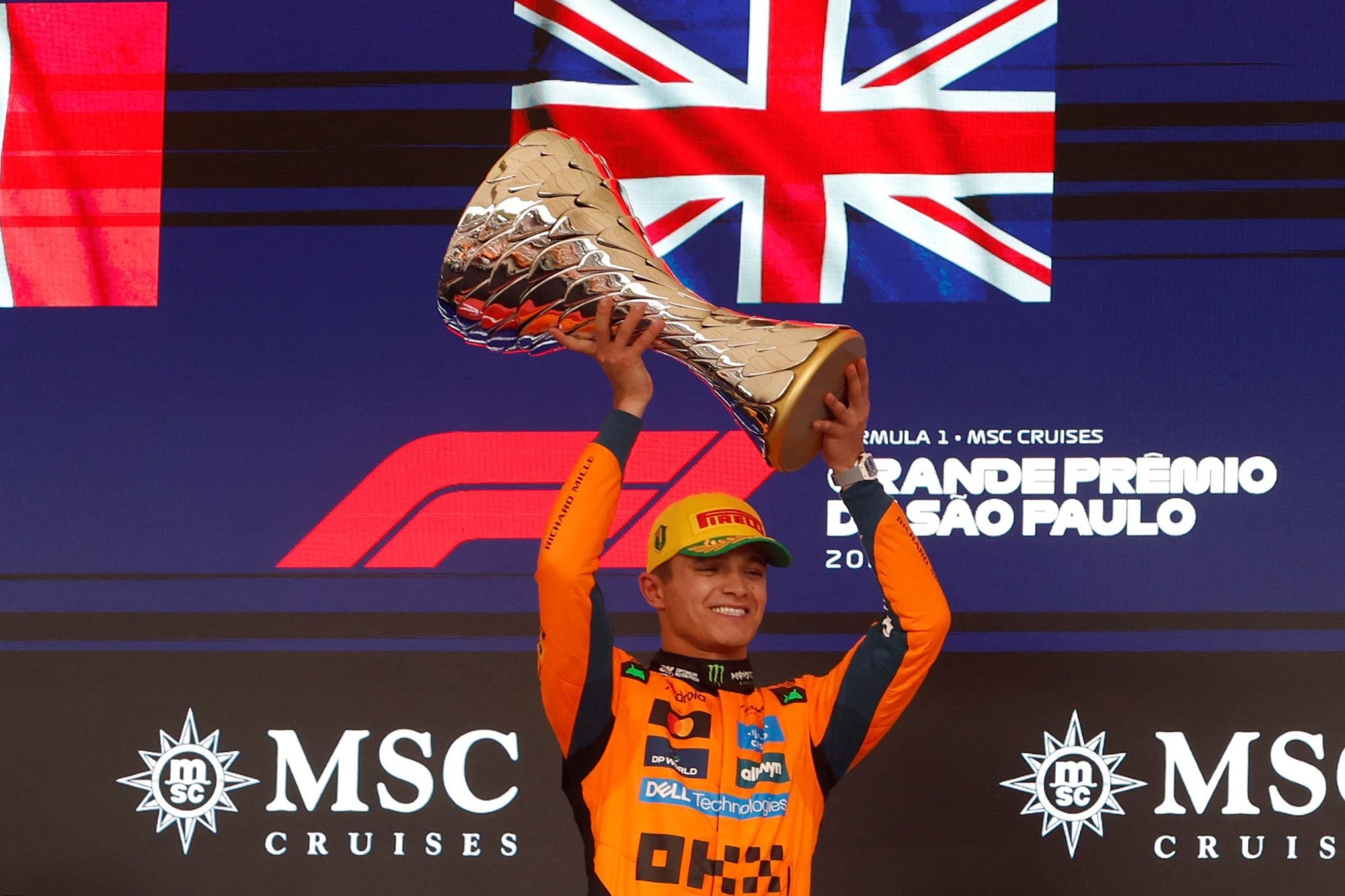 Lando Norris, el imbatible en Interlagos y el piloto que suma victorias para la conquista de la corona