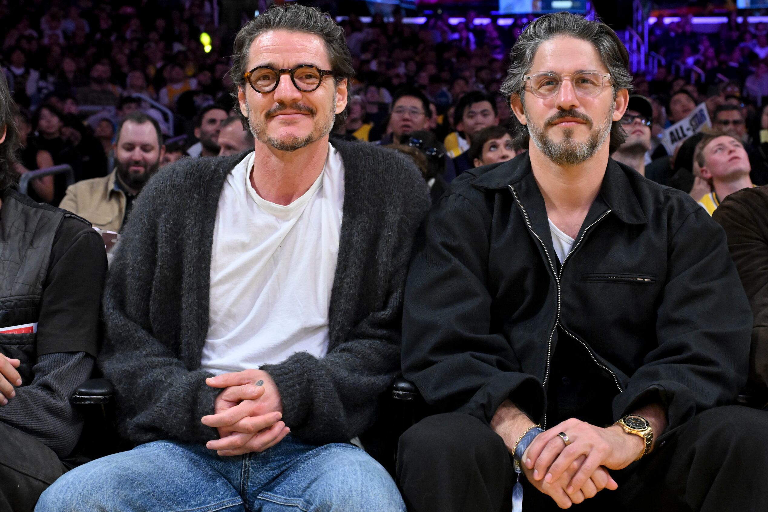 Pedro Pascal y Franklin Latt, en plan fanáticos