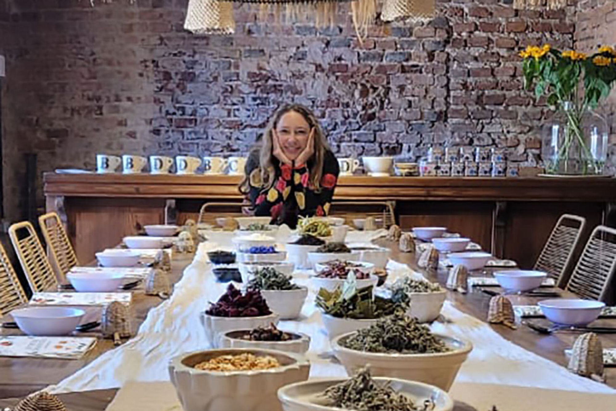 Tamara Fanta organiza cursos donde lo sensorial es clave y parte de la experiencia.