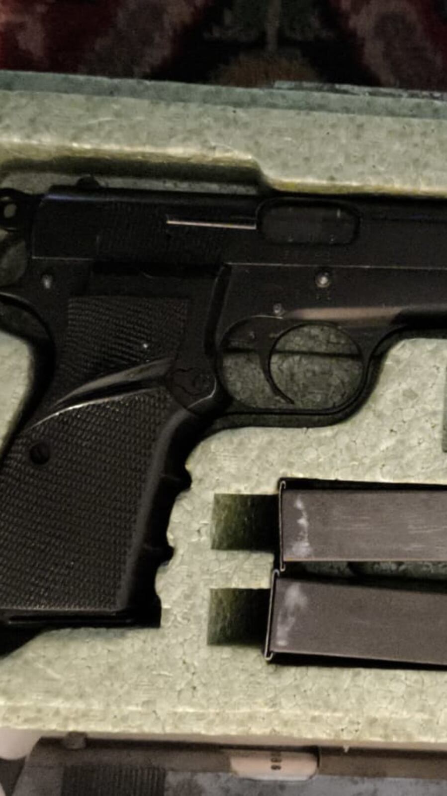 Armas largas y cortas incautadas a la esposa de un militar retirado en Palermo