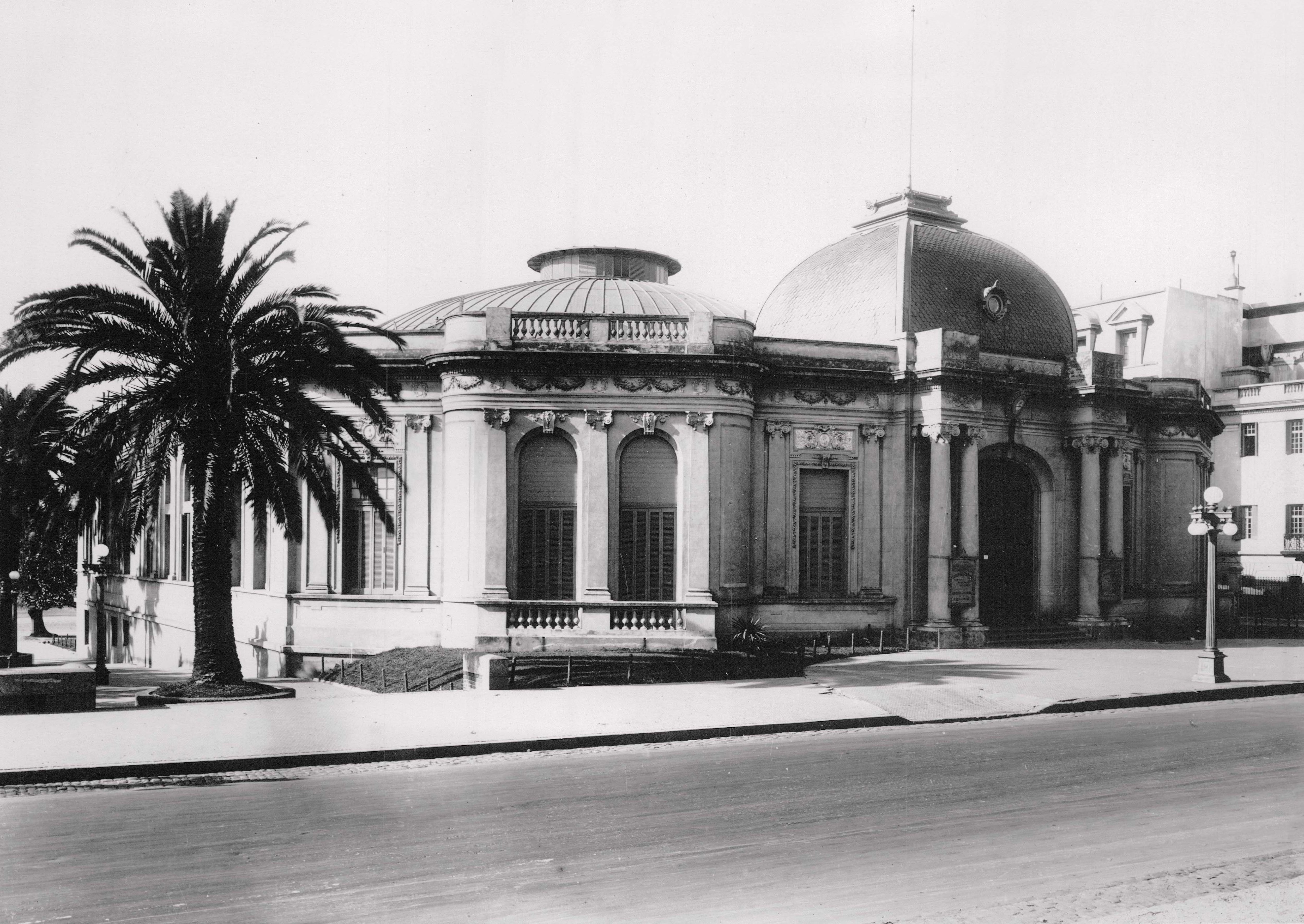 Así se veía el Palais de Glace en su inauguración en 1910