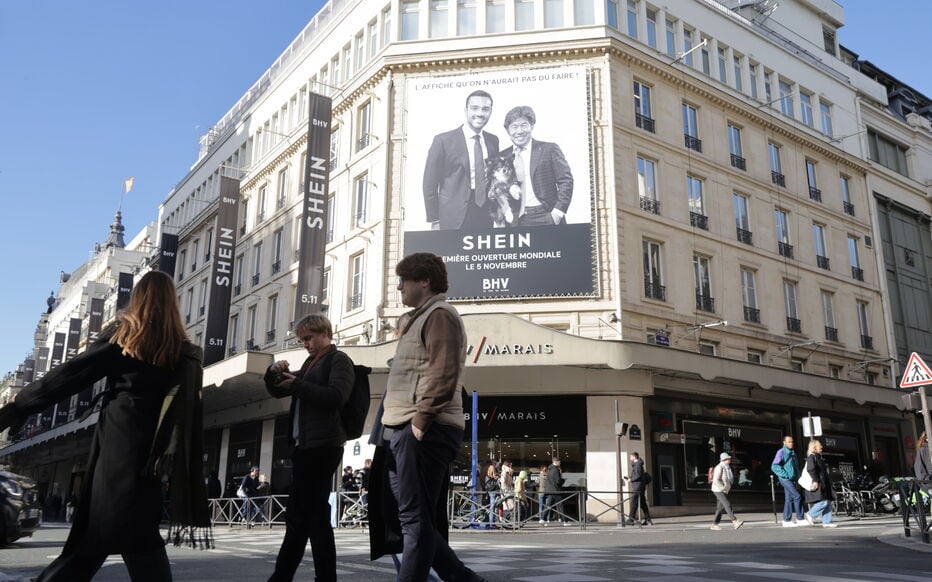 Fuerte controversia en París por la llegada de un gigante de moda chino a la tienda departamental BHV Marais