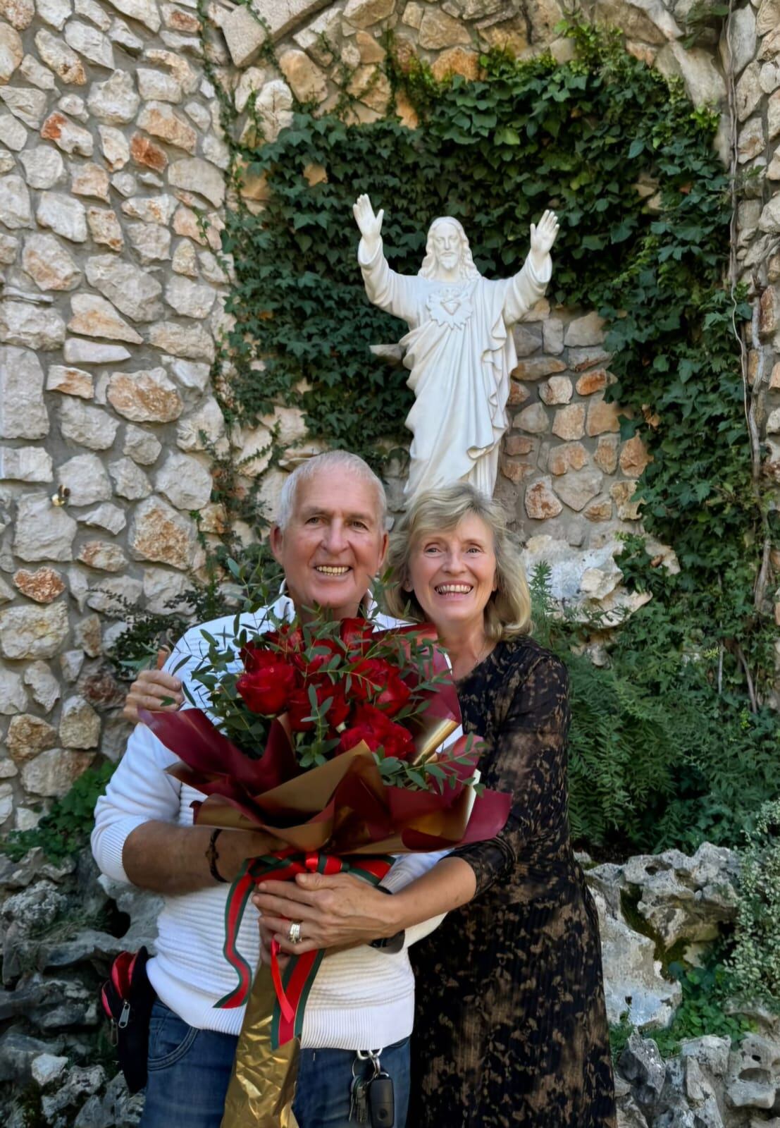 Patrick y Nancy llevan 35 años casados