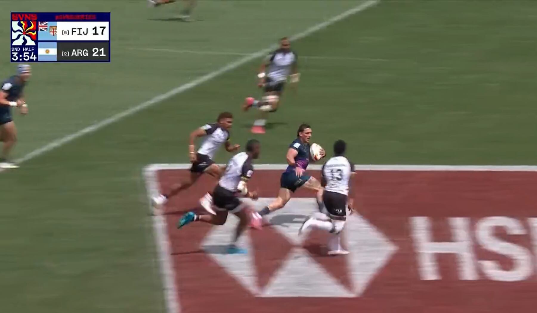 Los Pumas 7s superaron a Fiji y se quedaron con el bronce en el Seven de Valladolid