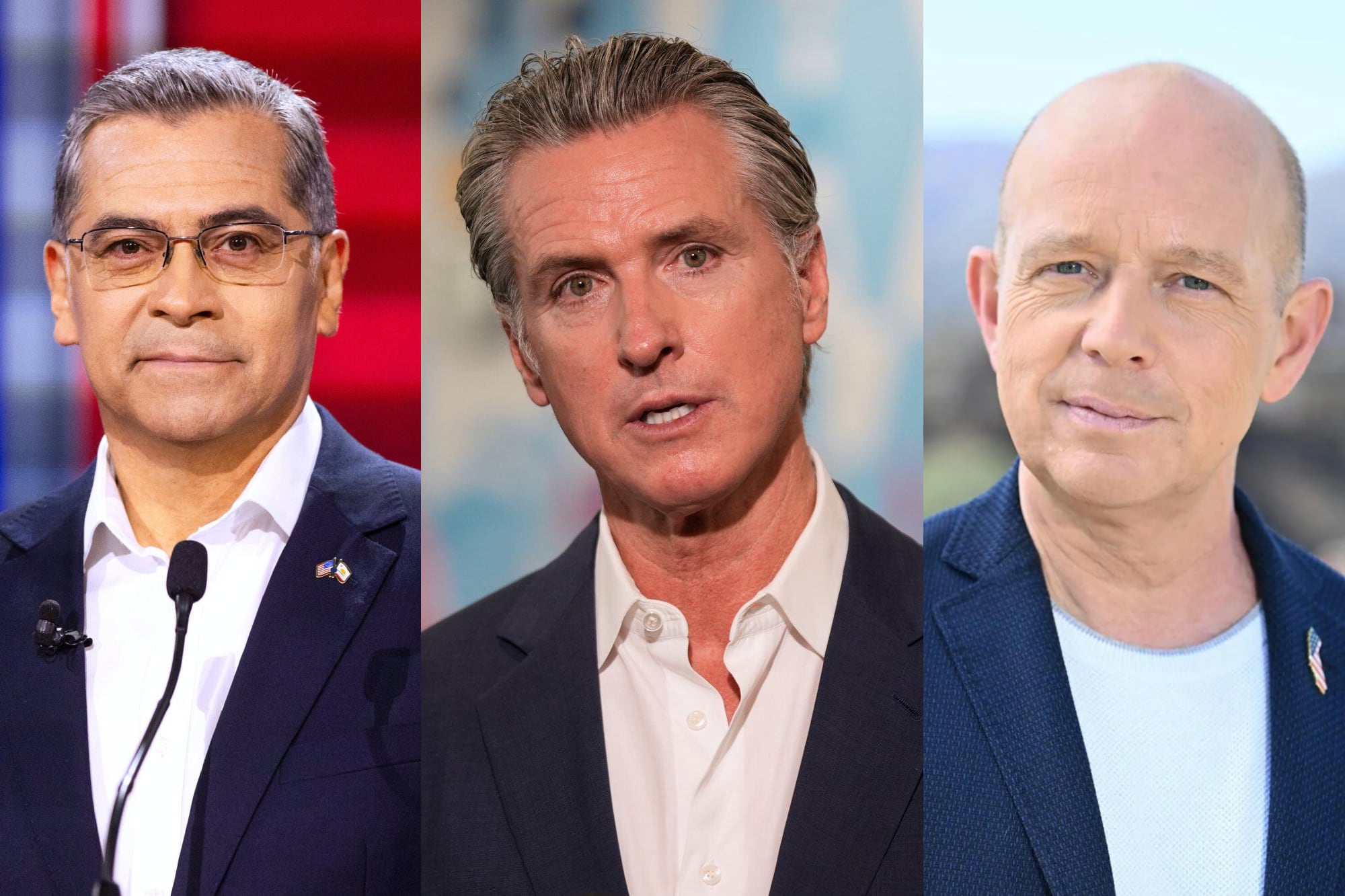 Adiós Newsom: quiénes son los dos candidatos que se pelean por la gobernación de California, según las encuestas