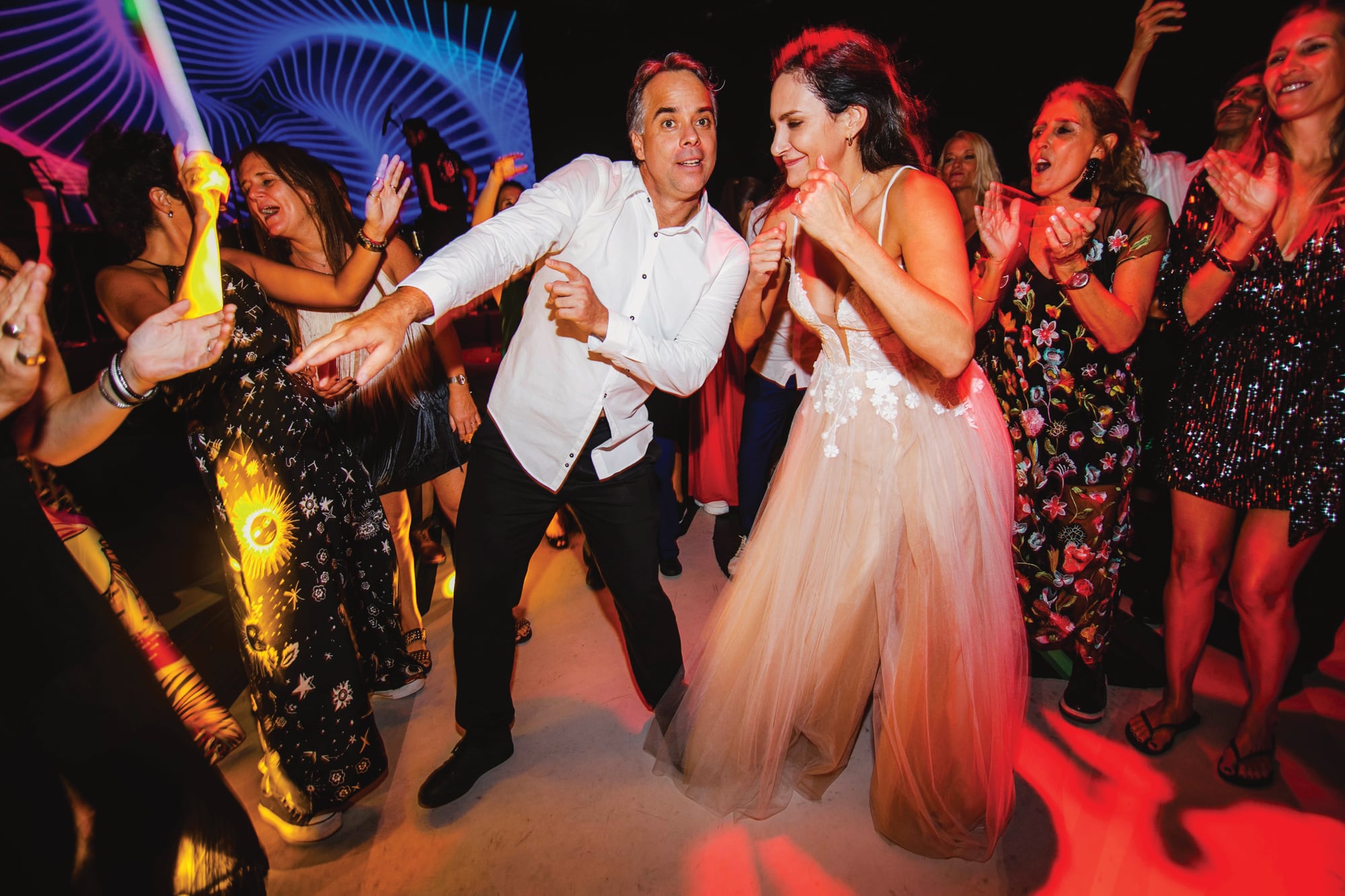 El casamiento de Aymar y González contó con la presencia de varias personalidades famosas