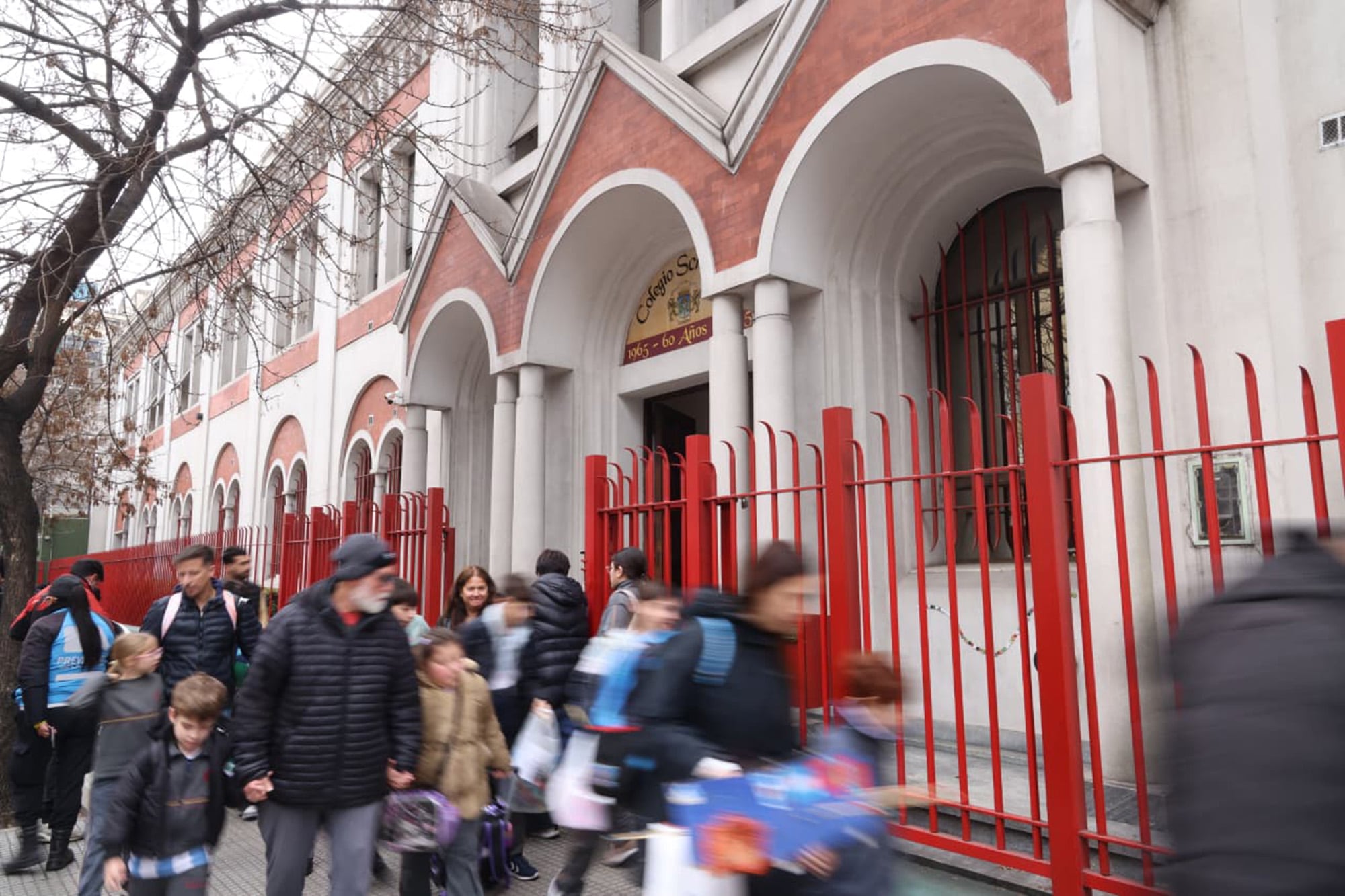 Colegio Schonthal, salida anticipada por el partido Argentina vs Inglaterra