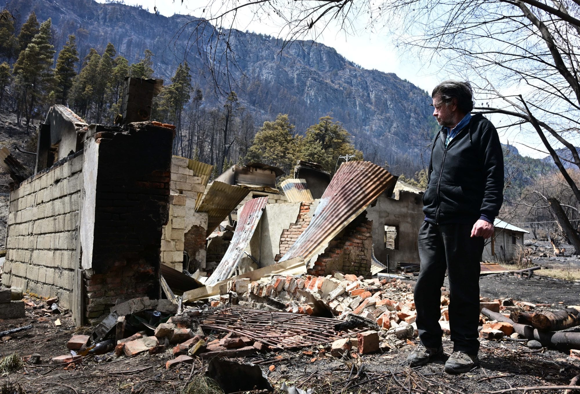 El incendio de este último verano en Puerto Patriada, Lago Epuyén, costó unos US$10 millones